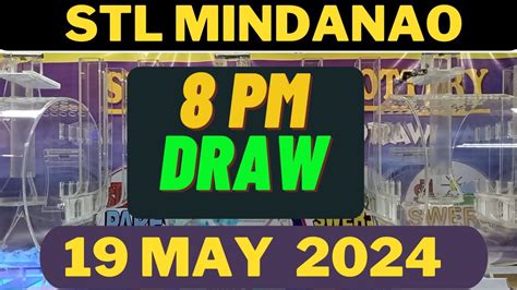 STL Mindanao result today 8pm Live 15 May 2024 .
